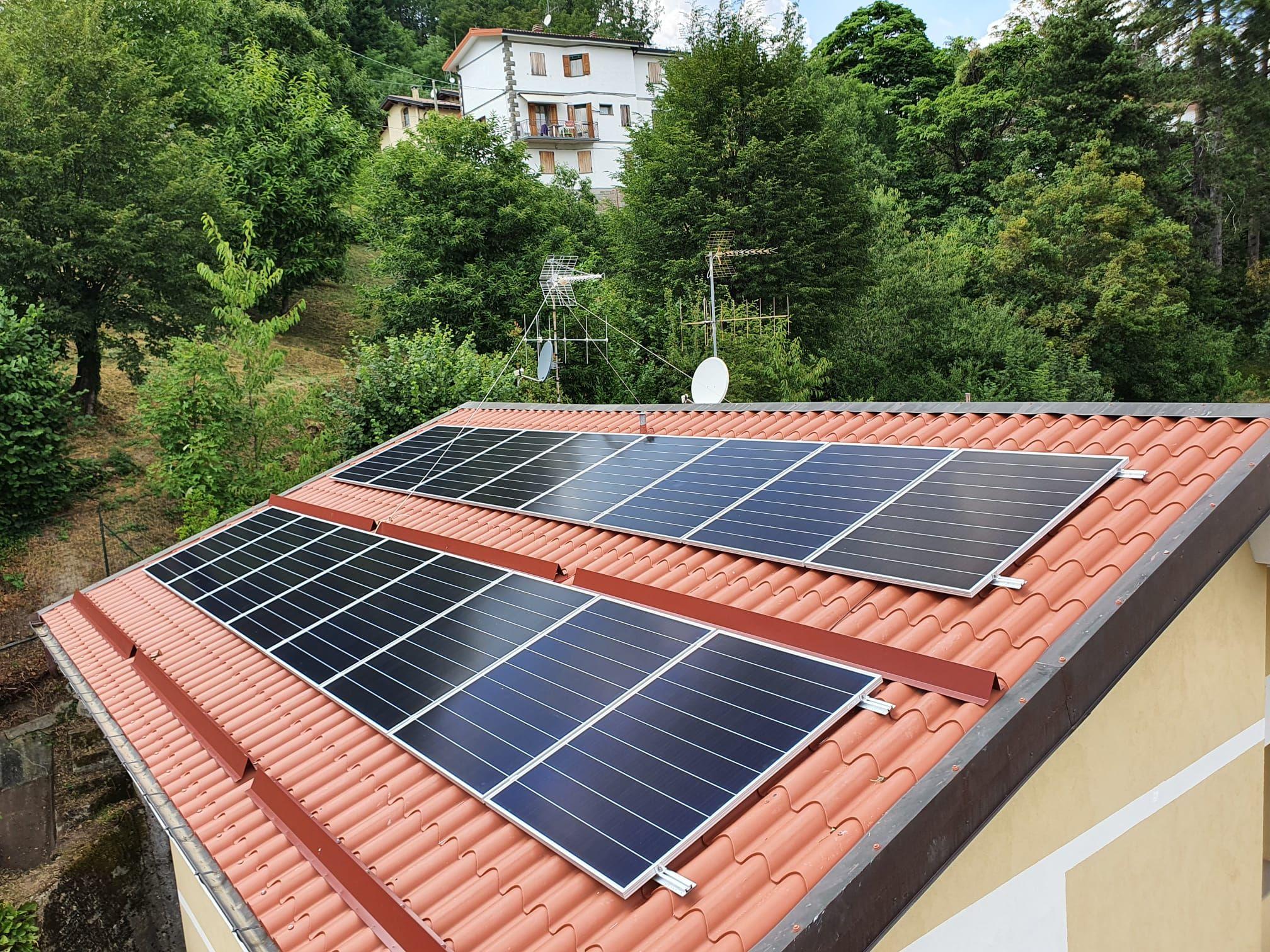 Impianto fotovoltaico residenziale Lizzano in Belvedere